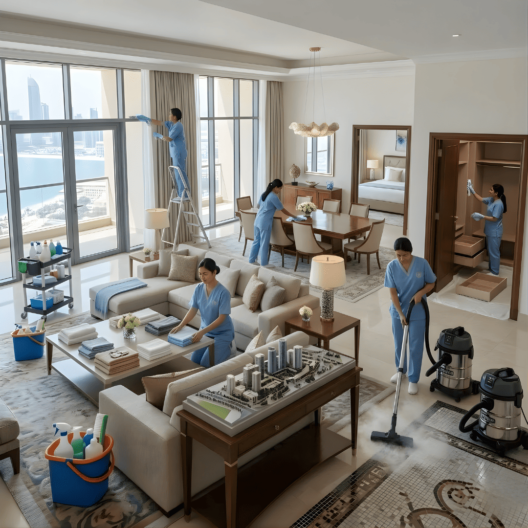 3 Bedroom Apartment Deep Cleaning